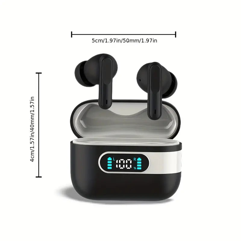 LALIVE U10E Wireless Sport Earbuds TWS BT5.0 LED Display Earphone Headset Headphone HIFI Stereo Audio Charging Automatic Microphone Mobile Game Digital