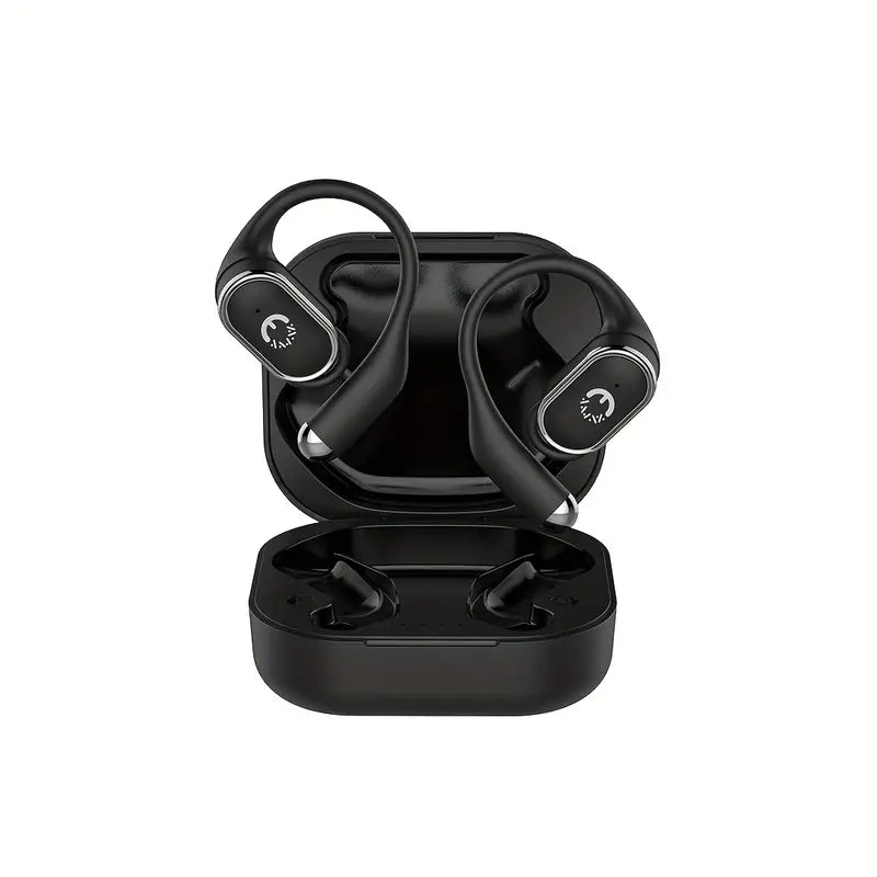 LALIVE GE05 Wireless Sport Earbuds - Bone Conduction TWS BT5.4 Wireless Gaming Headset with Low Latency, HIFI Sound Quality, Noise Cancellation, On-Ear Remote Control, Built-in Mic, and Crystal-Clear Music Experience for Gaming, Travel, and Sports