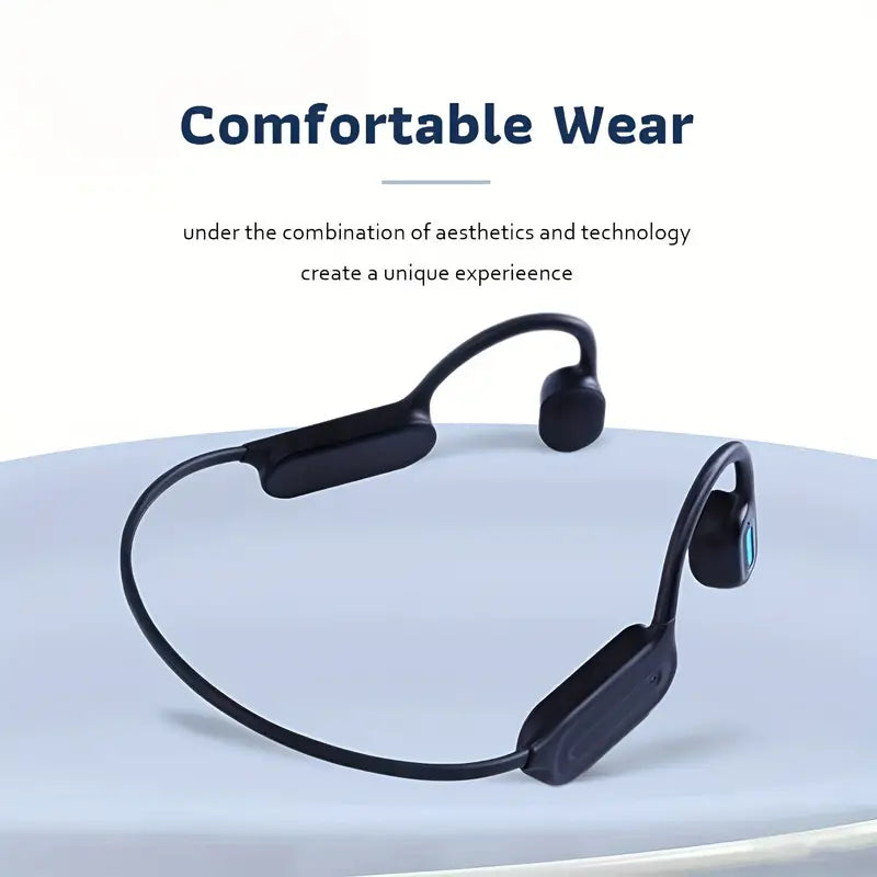 LALIVE N5 Wireless Headset Bone Conduction Earphone Headphone IPX7 Audio Charging Noise Cable Micro Usb Electronic Earbud Magnetic Chargeable